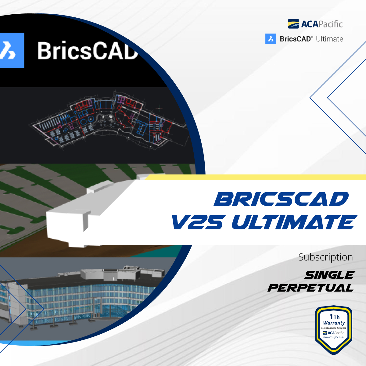 BricsCAD V25 Ultimate - Single - Perpetual