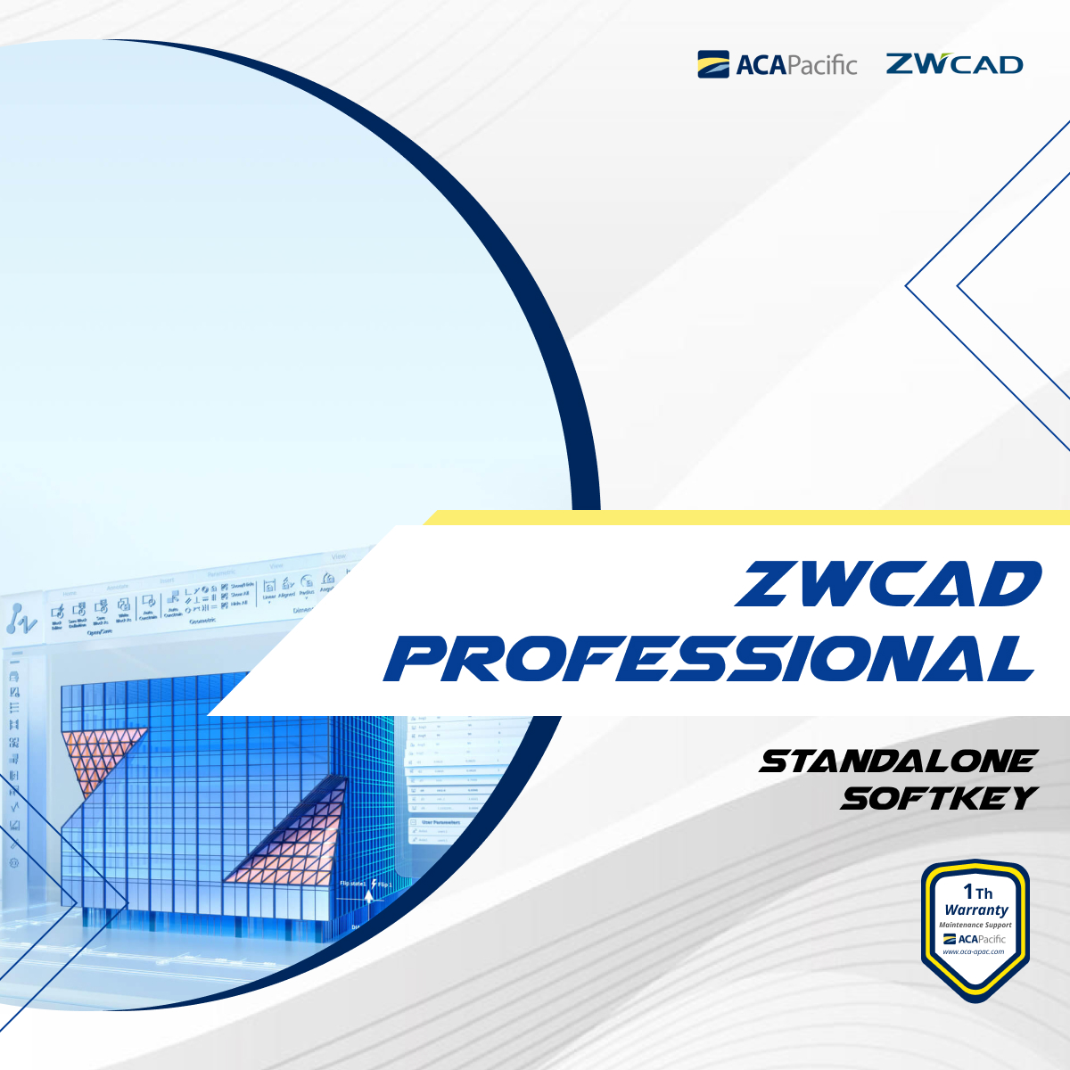 ZWCAD Professional, Standalone, Softkey