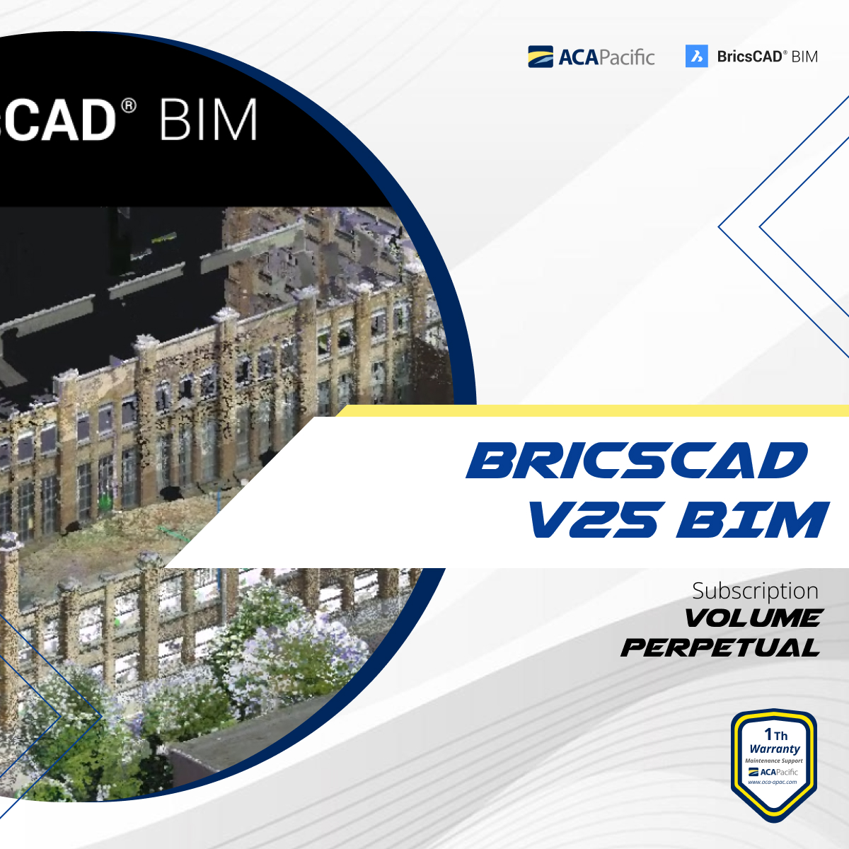 BricsCAD V25 BIM - Volume - Perpetual