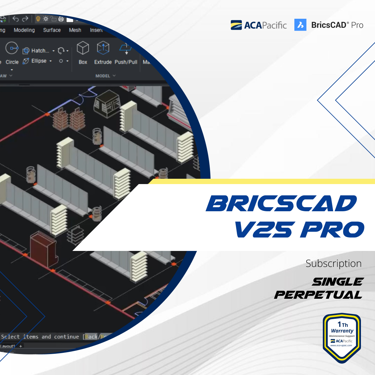 BricsCAD V25 Pro - Single - Perpetual
